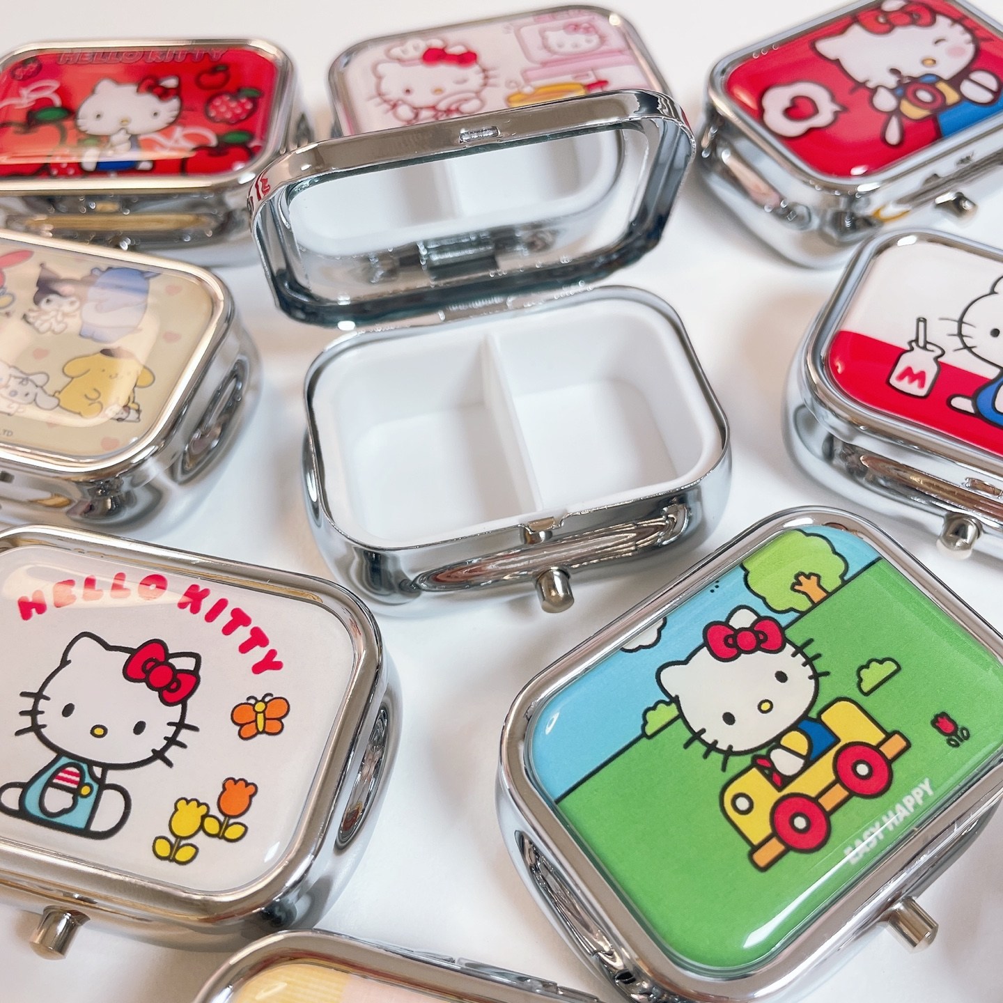 귀여운 산리오 헬로 키티 미니 틴케이스 10,500원