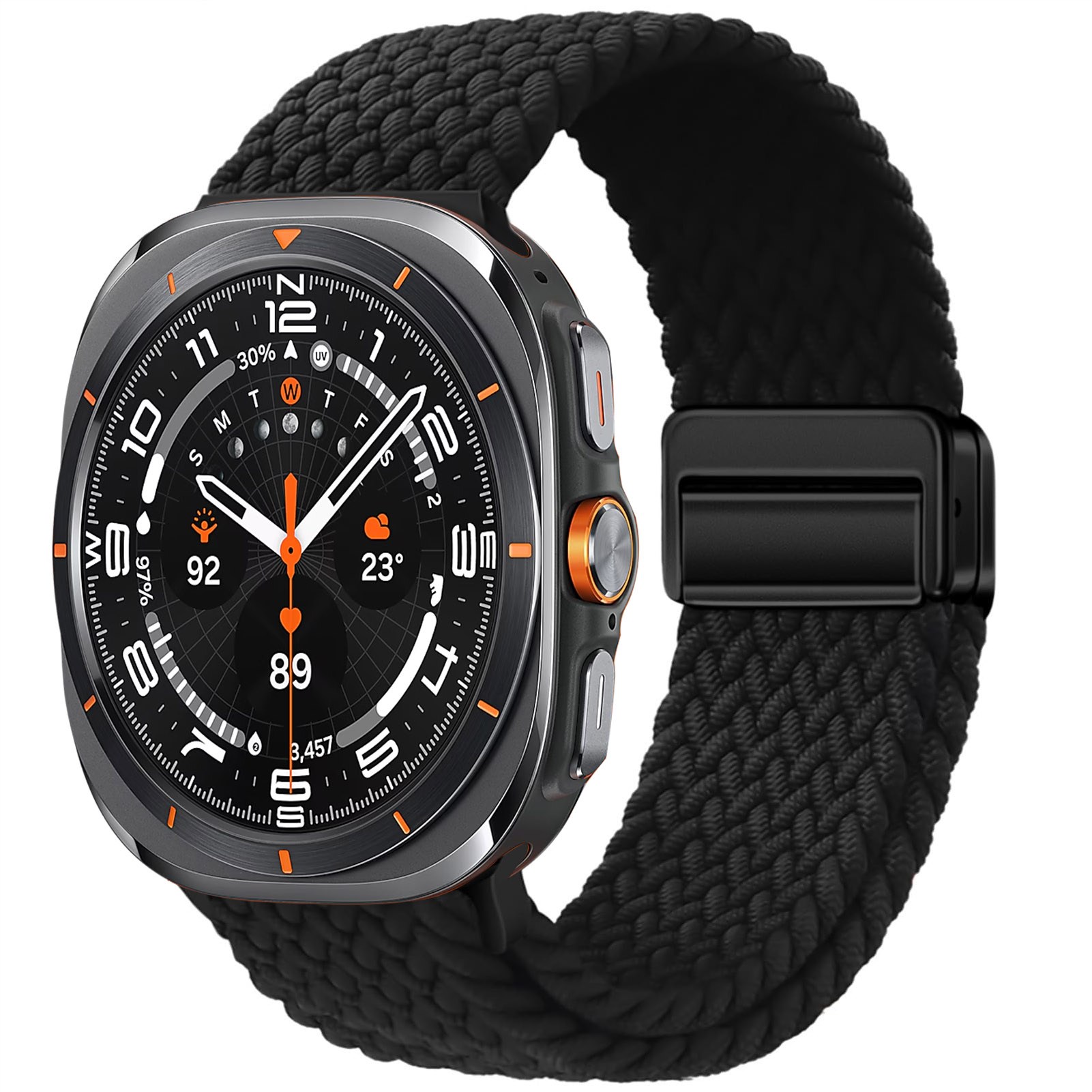 갤럭시워치 7 울트라1 2 /6/6클래식/5/5프로/4/4클래식 호환 마그네틱 브레이드 스포츠 루프 스트랩 13,900원