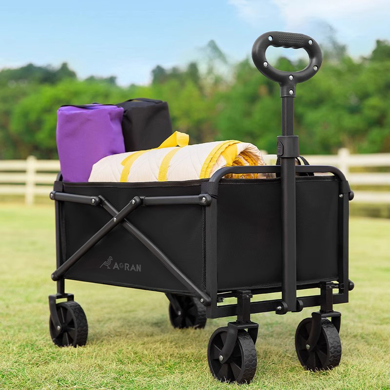 아오란 캠핑웨건 다기능 접이식 수레, 1개, 검은색 24,900원