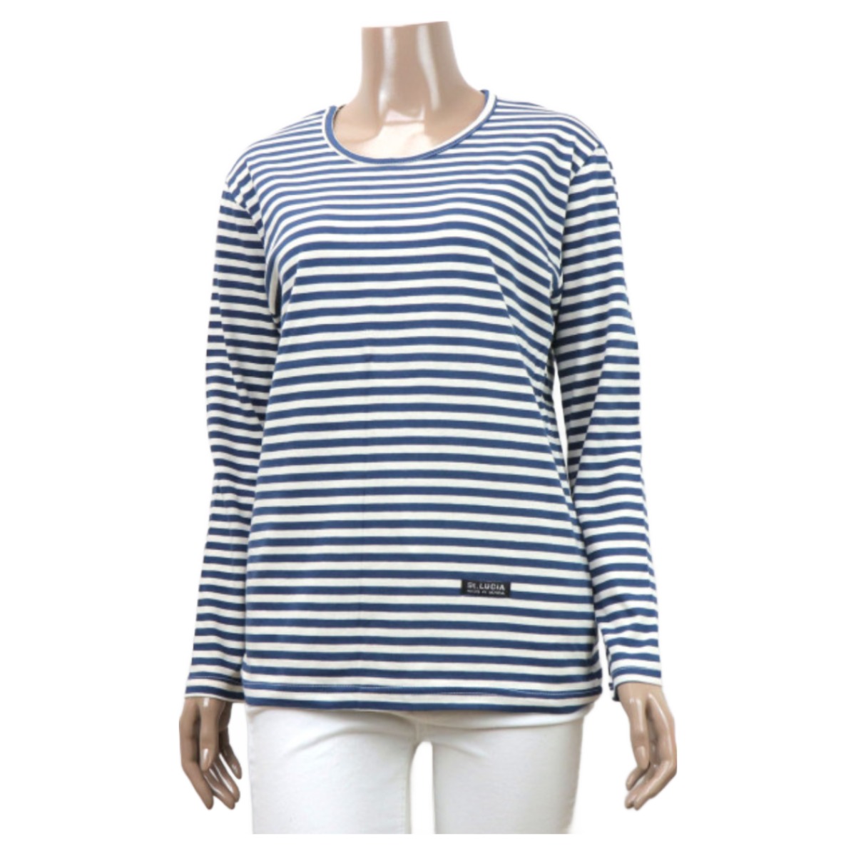 엄마티셔츠 순면 면100 할머니 면티 줄무늬 국산 15,900원