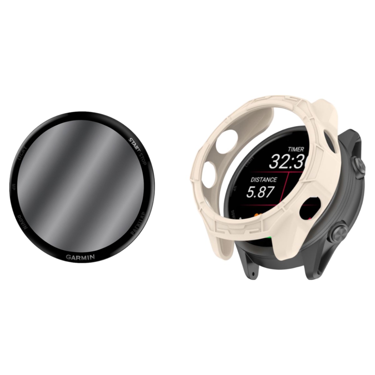 COCOGOGO가민 포러너 570 970 케이스+3D강화나노강화필름 풀커버 실리콘 케이스 11,000원