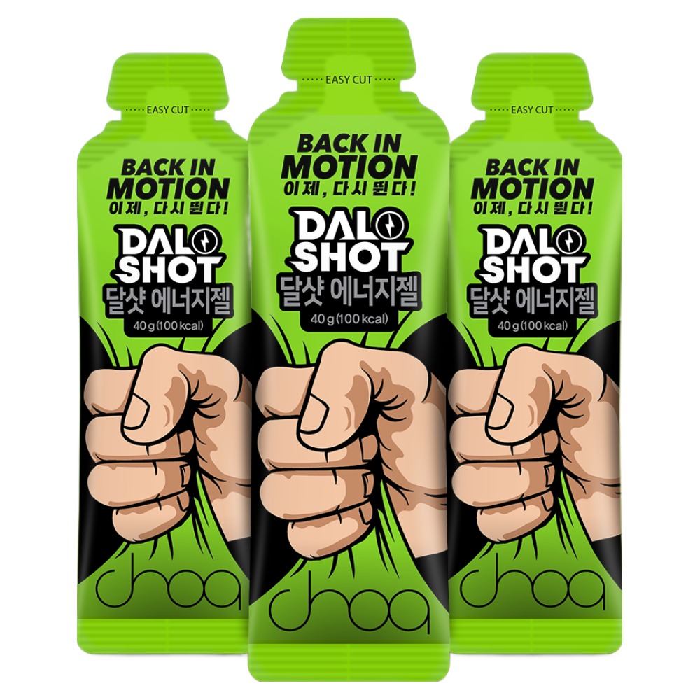 달샷 에너지젤 정석근감독 베타인 글루타민 아미노산 파워젤, 3개, 40ml 15,900원