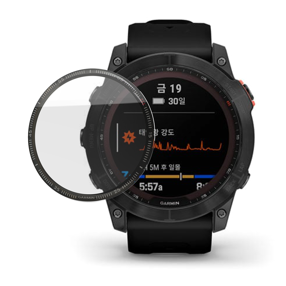 1+1 가민 피닉스7x 솔라 호환 고광택 액정 보호필름, 1개, 액정보호필름 10,900원