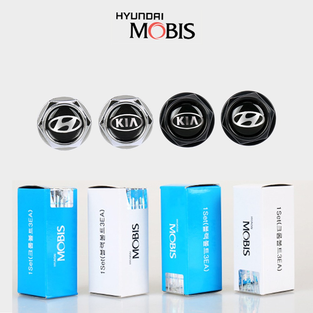 초이스몰 현대모비스  현대 기아 크롬 블랙 볼트 1SET(3개) 자동차 보조번호판볼트 넘버판볼트 보조판볼트 번호판볼트 15,000원