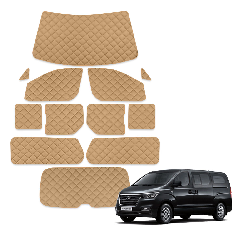 루젠 그랜드 스타렉스 5밴 (2열창 분리형) 차박커튼 캠핑 암막 햇빛가리개 141,000원