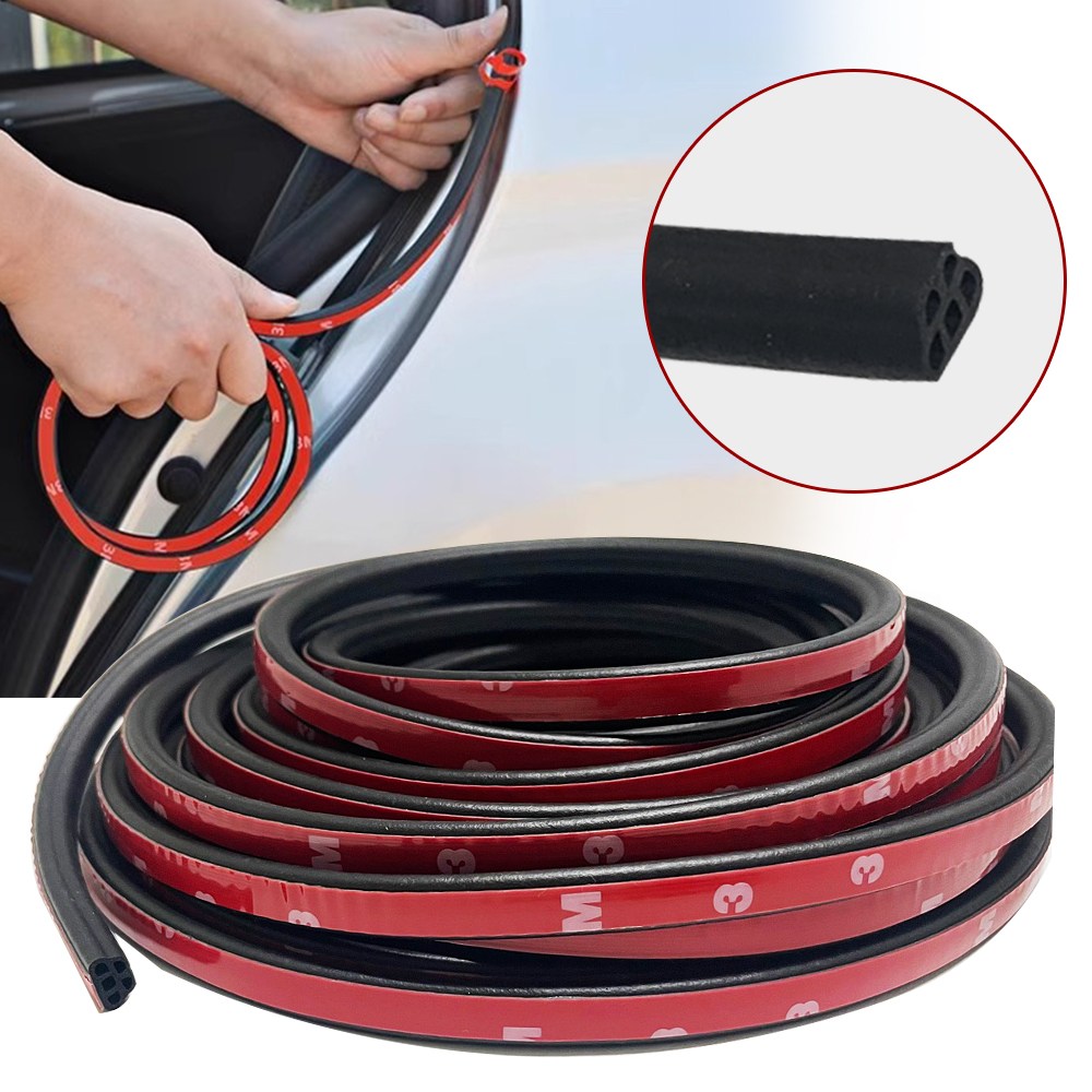 차량용 풍절음 차단고무 10m 도어 방음 방진 소음차단 방음고무 자동차 고무폴딩 7,400원