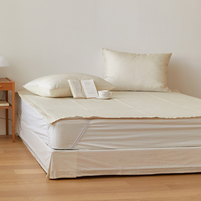 마틸라 콜드썸머 줄누빔 풍기인견 고정밴드 여름 침대패드 69,270원