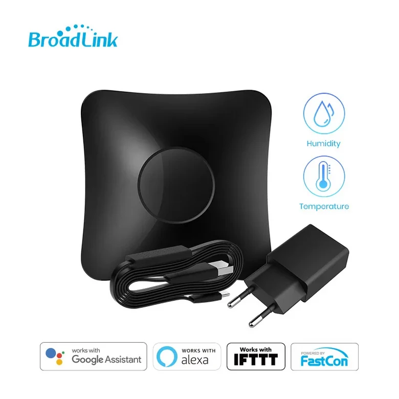 DC컨버터 BroadLink RM4 Pro + HTS2 RF/IR 온도 및 습도 센서 버전 스마트 홈 솔루션을 갖춘 무선 범용 원 51,500원