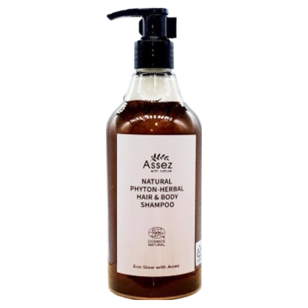 [Assez] 아세즈 내추럴 피톤-허발 헤어&바디 샴푸 390mL, 1개, 390ml 28,810원
