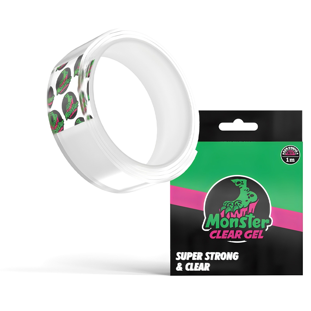 몬스터겔 다용도 초강력 실리콘 양면테이프 30mm x 1m, 투명, 1개 7,900원