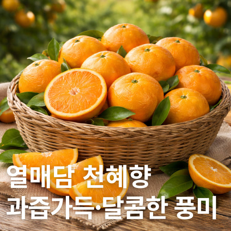 열매담 제주 천혜향 과즙가득 고당도 감귤 산지직송, 1개, 천혜향 선별 10kg 59,000원