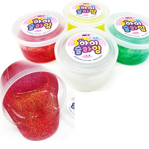 (한정) 아모스 아이슬라임 트윙클 70g 랜덤 1개, 1개 2,800원