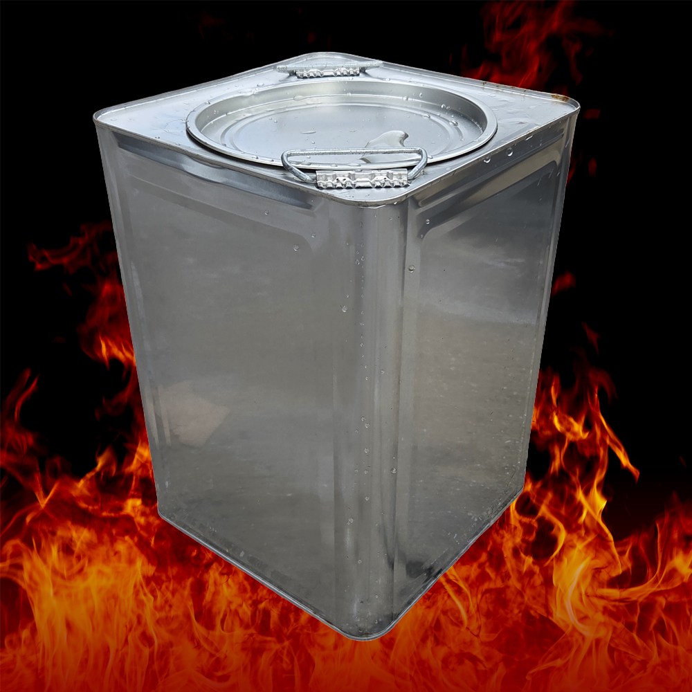 국산 고체연료 17L 대용량 캠핑 낚시 건설 공사현장 콘크리트 양생 화로 깡통난로 불멍 15,900원