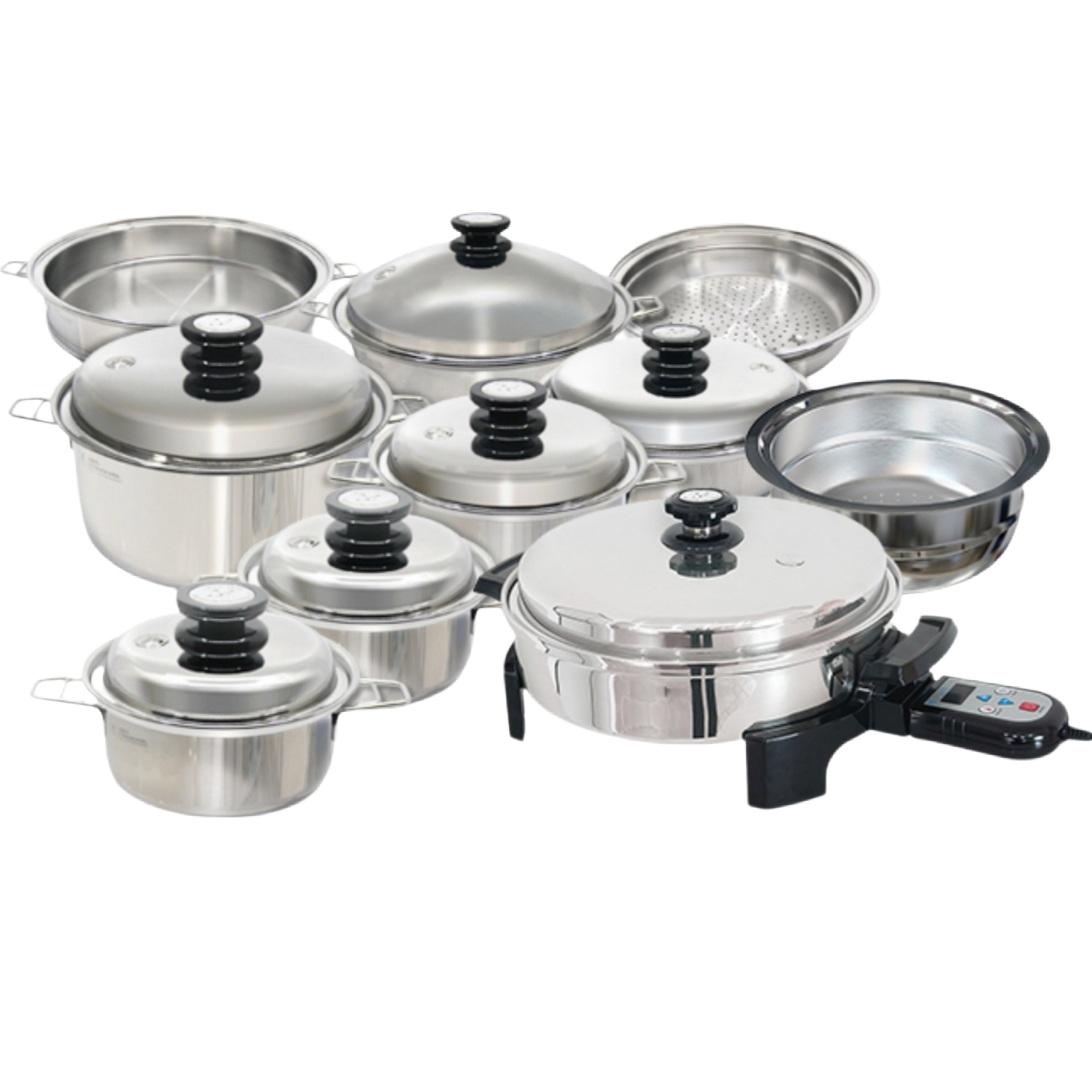 살림의 왕 마마르떼 마스터세트 + 16냄비 + 24스티머 + 30 오일스킬렛 전기냄비 뚜껑까지 316Ti, 1개 3,700,000원