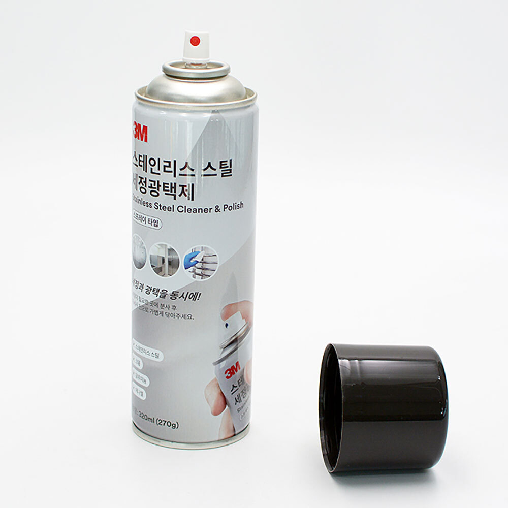 문가네 3M 스테인리스 스틸 보호 세정광택제 320ml 제거 10,500원
