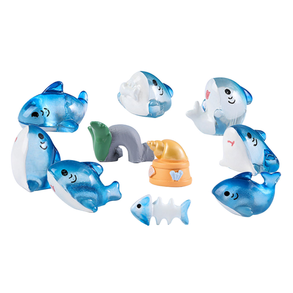아쿠아비 수족관 캐릭터 미니어처 장식 10종 세트 4,700원