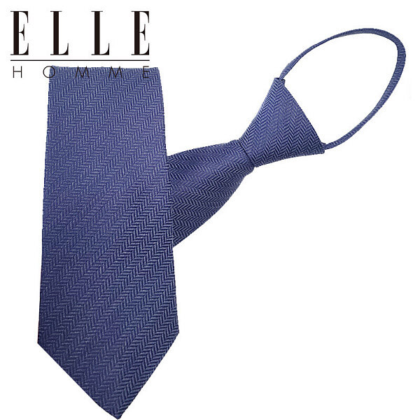 [ELLE HOMME] 엘르옴므 실크 지퍼/자동 넥타이-와이드헤링본 네이비 8cm 38,540원