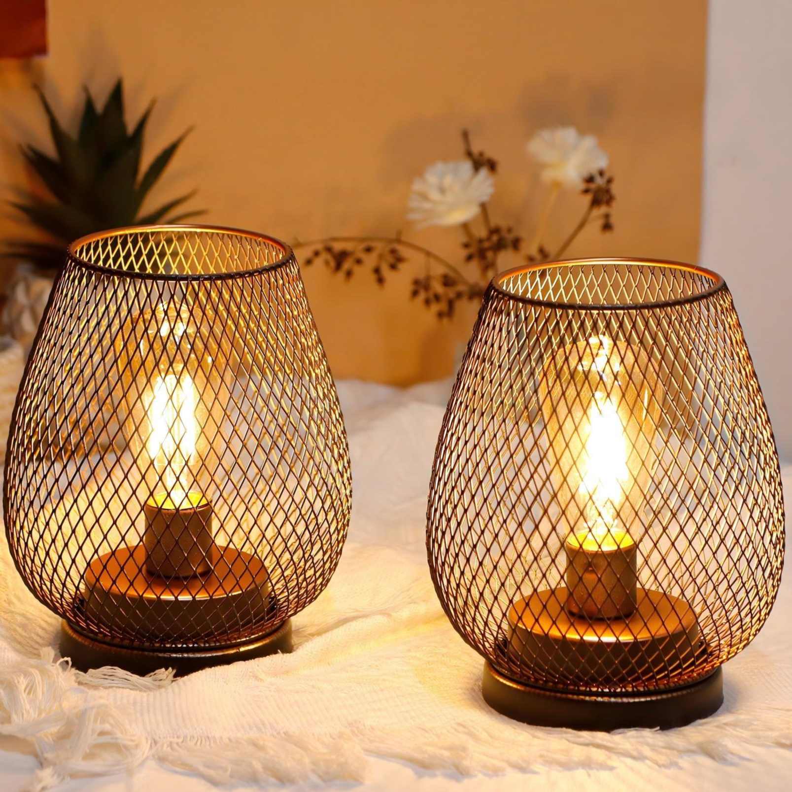 JHY DESIGN 메탈 LED 랜턴 배터리 조명 2종 세트 32,560원