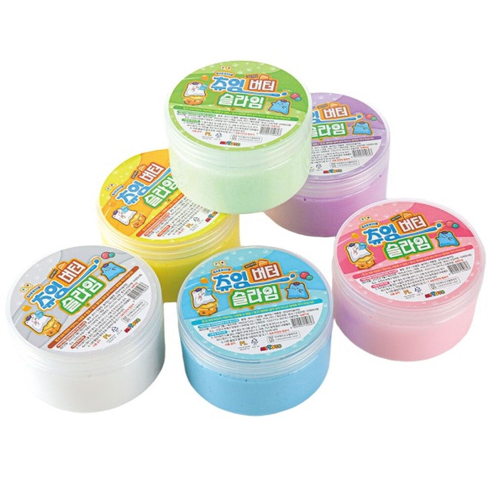 MYTOYS 츄잉버터슬라임 6색 세트 17,840원
