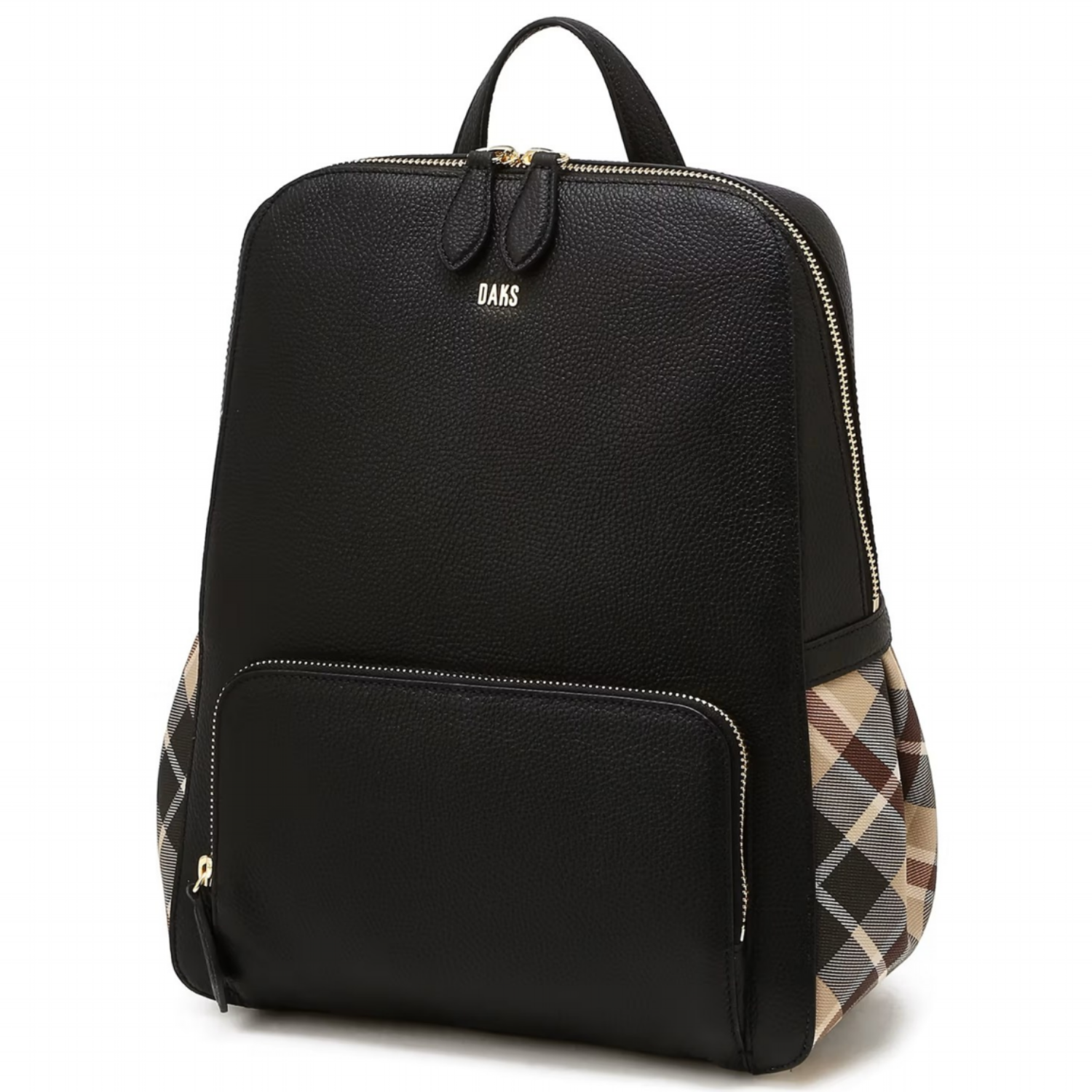 닥스 ACC [선물추천] 블랙 로고장식 소가죽 백팩 M 378,000원