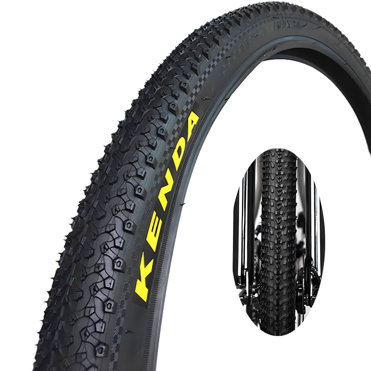 켄다 27.5인치 MTB 자전거 스몰블럭 와이어 타이어 52-584 27.5X2.1, 1개 15,830원