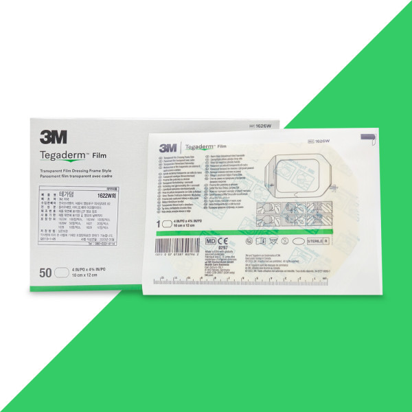 3M 테가덤 1626W 10cm X 12cm 50매입 1박스 필름 드레싱밴드 43,300원