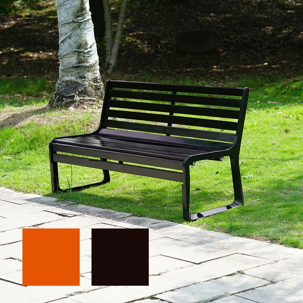 데일리나라 고급자재 야외 벤치 의자, 커피색상120(2인용), 1개 252,440원