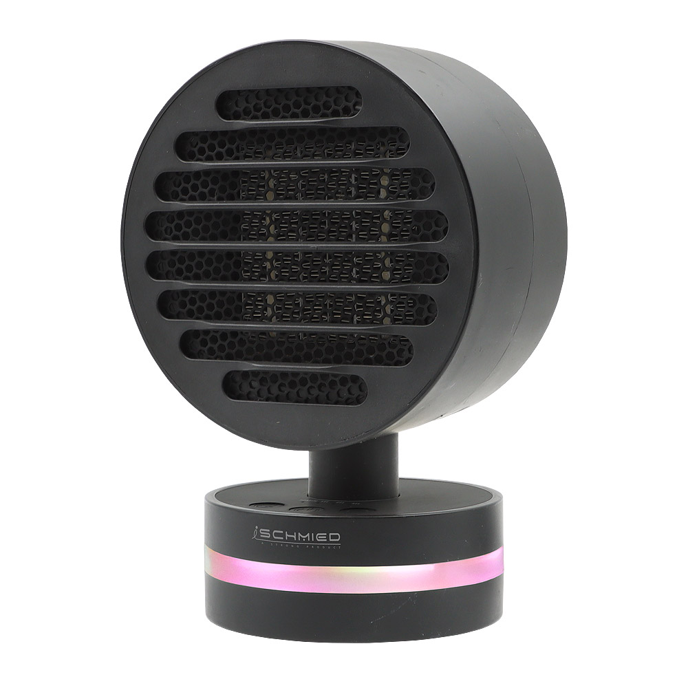 귀여운 마카롱 미니 히터 책상 인테리어 발난로 소형 온풍기 선물용, 블랙, 미니 온풍기 48,500원