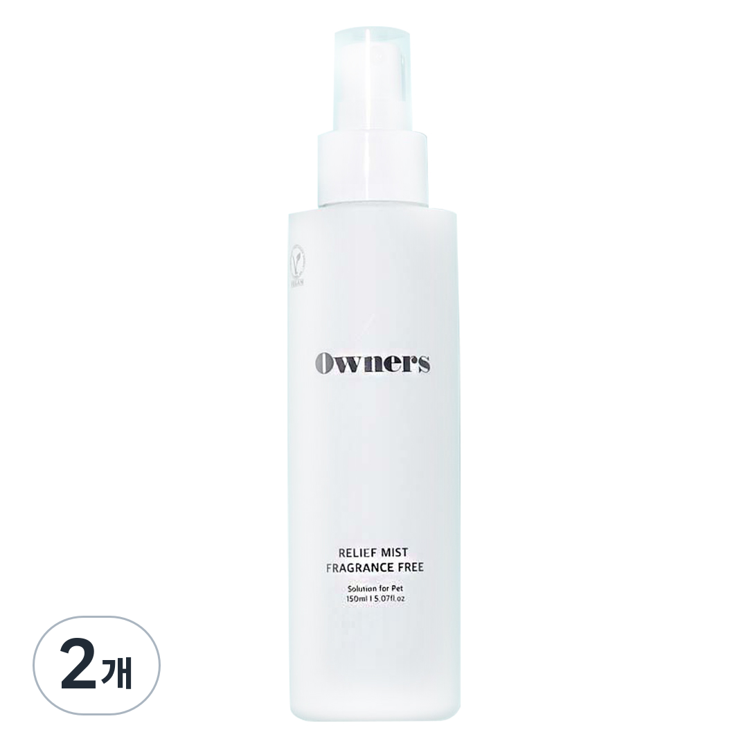 오너스 반려동물 릴리프 비건 미스트 무향, 150ml, 1개입, 2개 19,800원