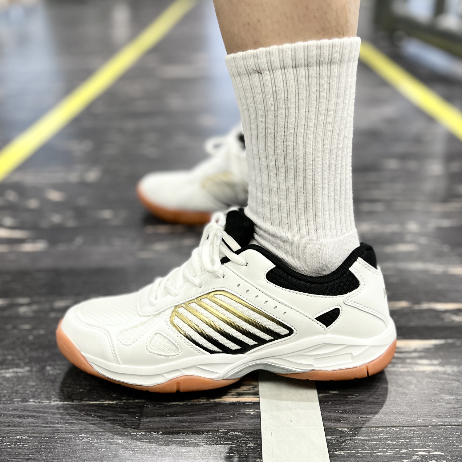 낫소 SMIS 공용 인도어화 운동화 탁구화 배드민턴화 배구화 헬스화 체대입시 화이트 39,900원