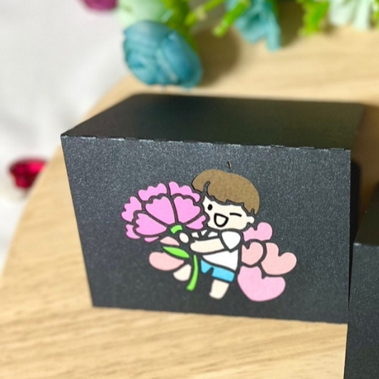 스승의날 카네이션 토퍼 (+봉투포함)기프트카드 홀더 선물 봉투포함 스티커 어린이집 유치원 12,000원