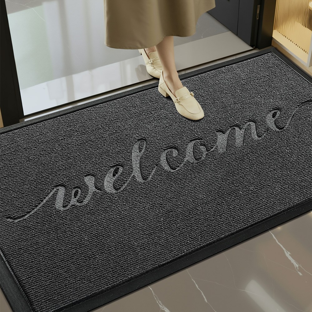 DEXI 1개 바닥 출입구 현관매트 웰컴 현관 미끄럼방지매트 그레이 현관 발매트 먼지 제거 논슬립 31,410원