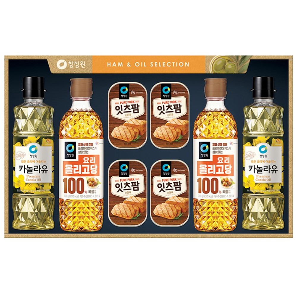 청정원 팜고급유 특선호 선물세트 25년 추석선물 4개 카놀라유 요리올리고당 잇츠팜 134,200원