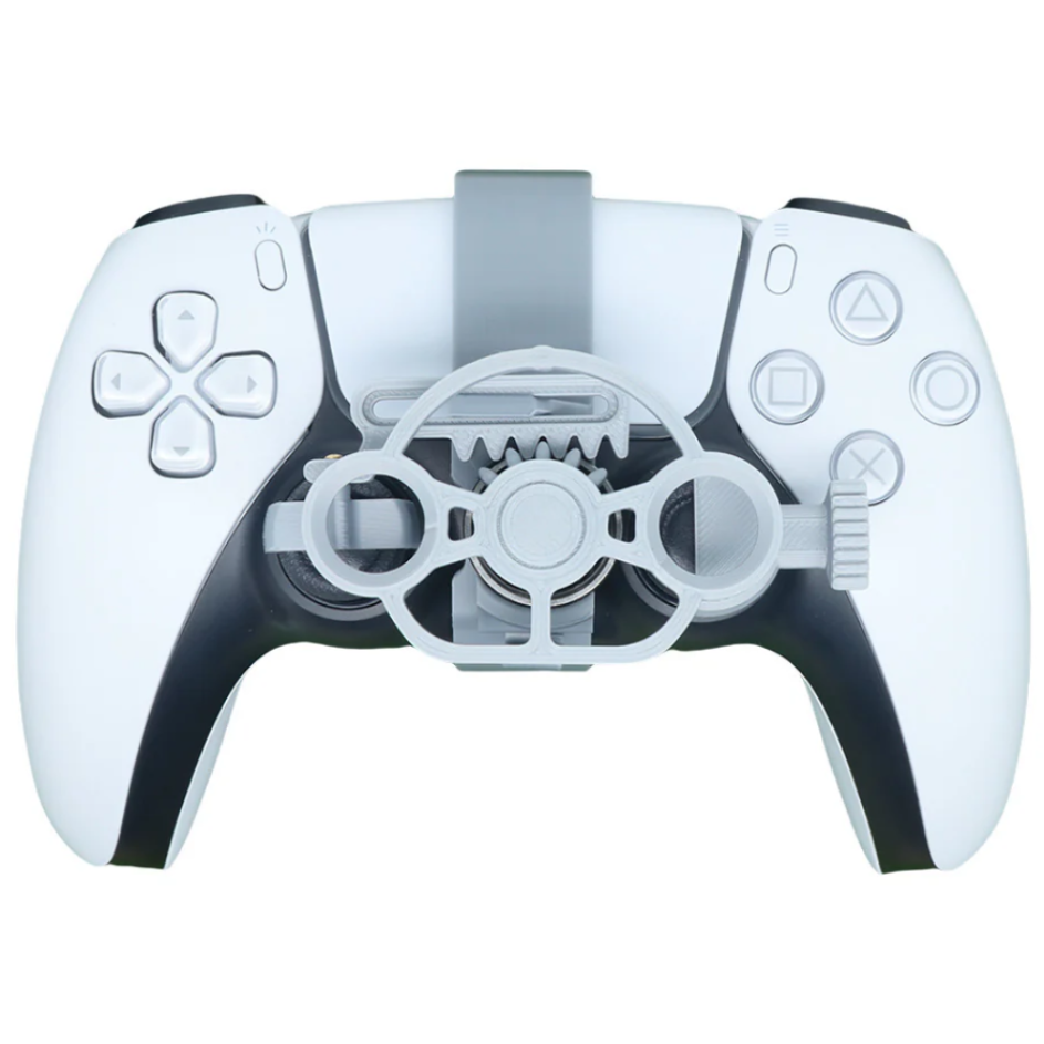 DEINT PS5 듀얼센스 레이싱 스티어링휠 컨트롤 플스5 조이스틱, 1개, GREY 21,000원