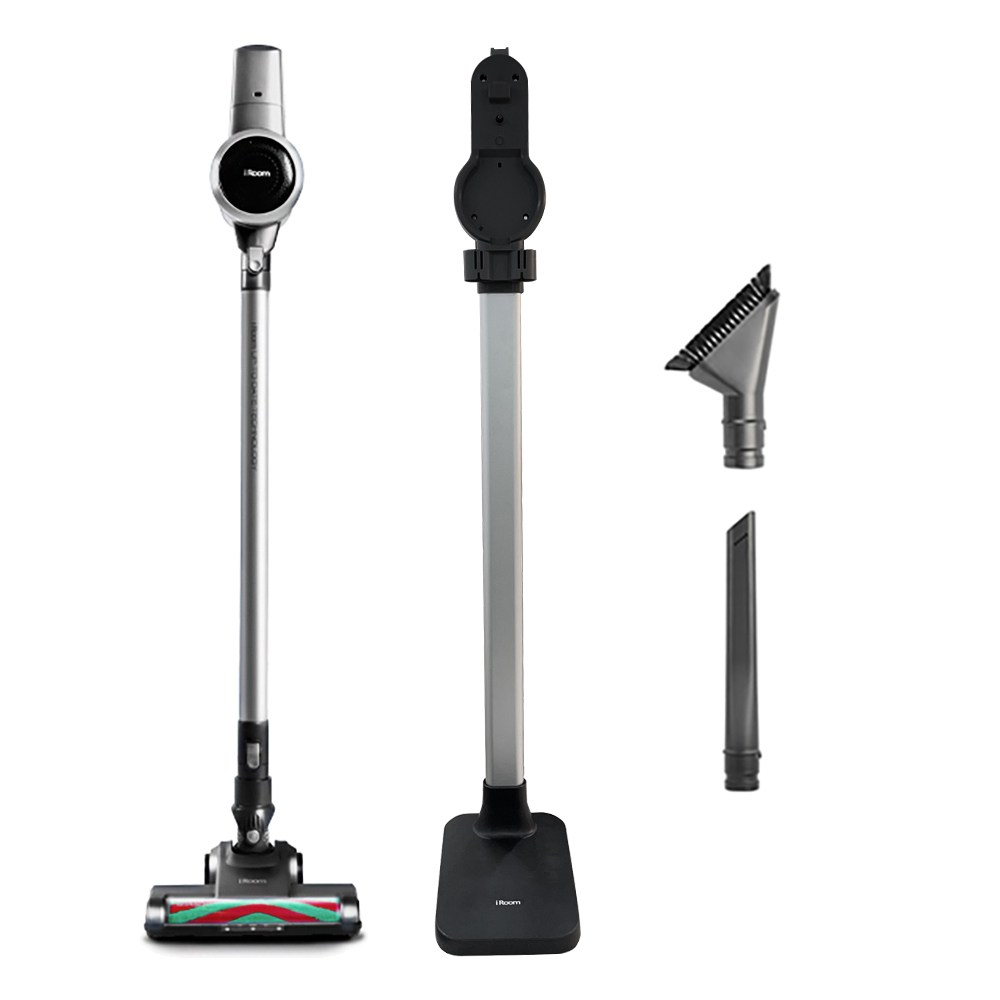 iRoom 싸이클 무선 스틱형청소기 D10 PLUS + 올인원 충전 거치대, 현재가 181,400원