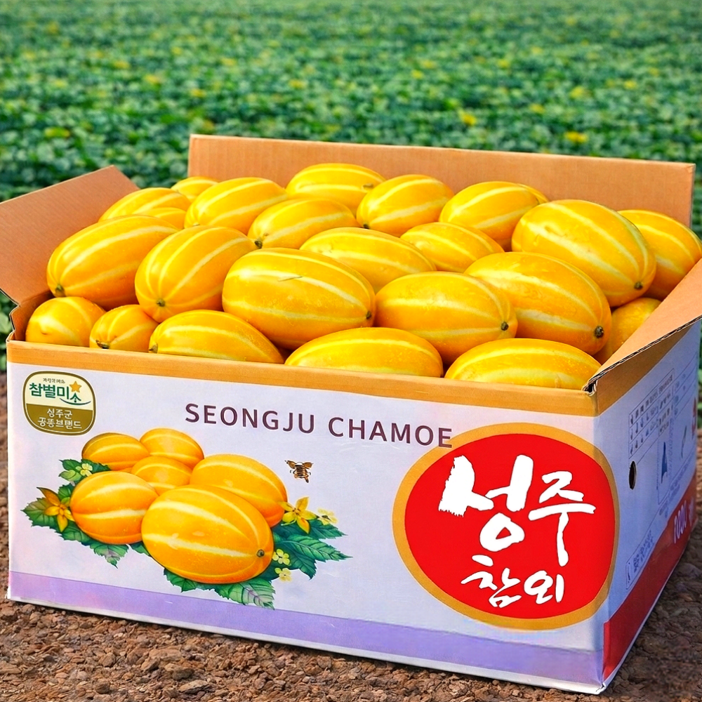 [한정초특가] 19brix 당도선별 꿀 참외, 1박스, 1kg 15,870원