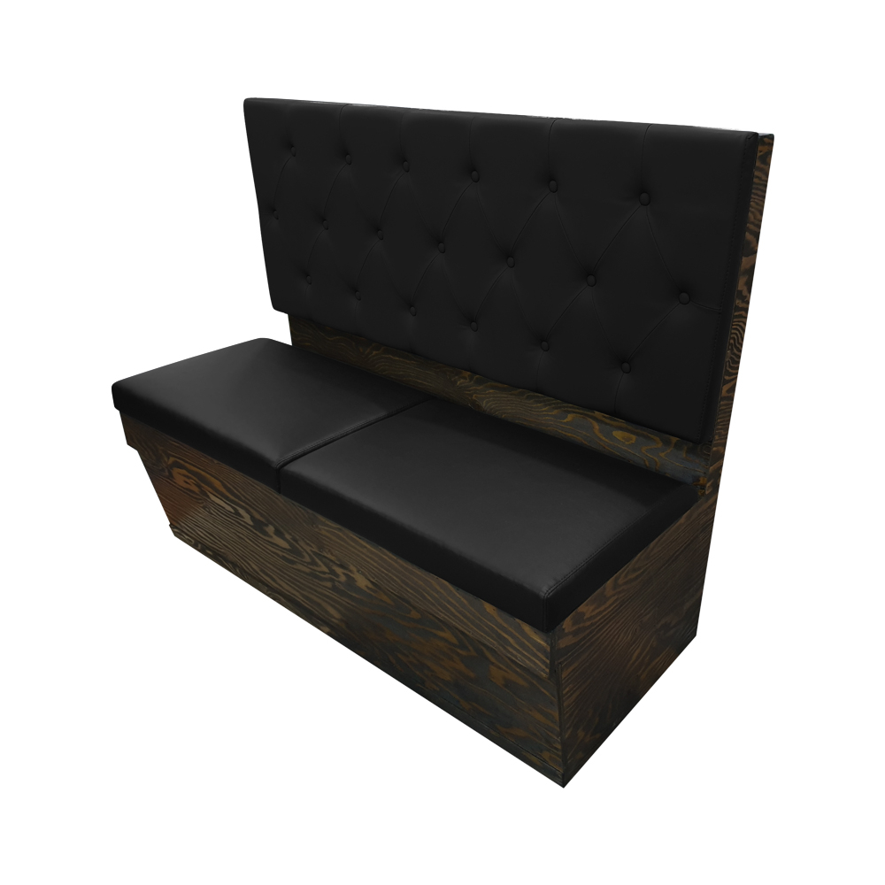 서울 인천 수원 평택 식당 분식점 창업 붙박이 수납 쇼파 벽의자 4인용 소파 제작 완제품-다이아(블랙) 396,800원