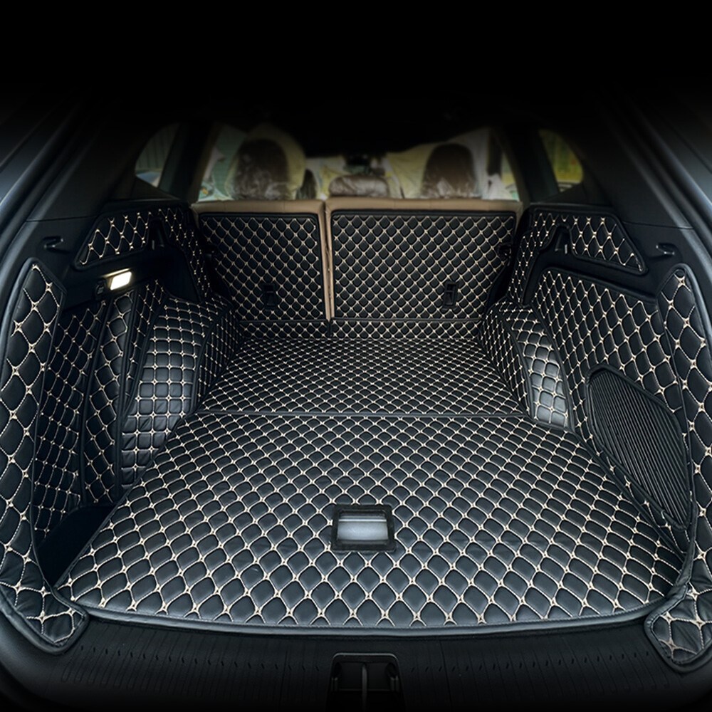 컨셉토 3D 입체 풀커버 트렁크매트 르노 그랑콜레오스 호환용, 블랙+골드스티치 140,000원