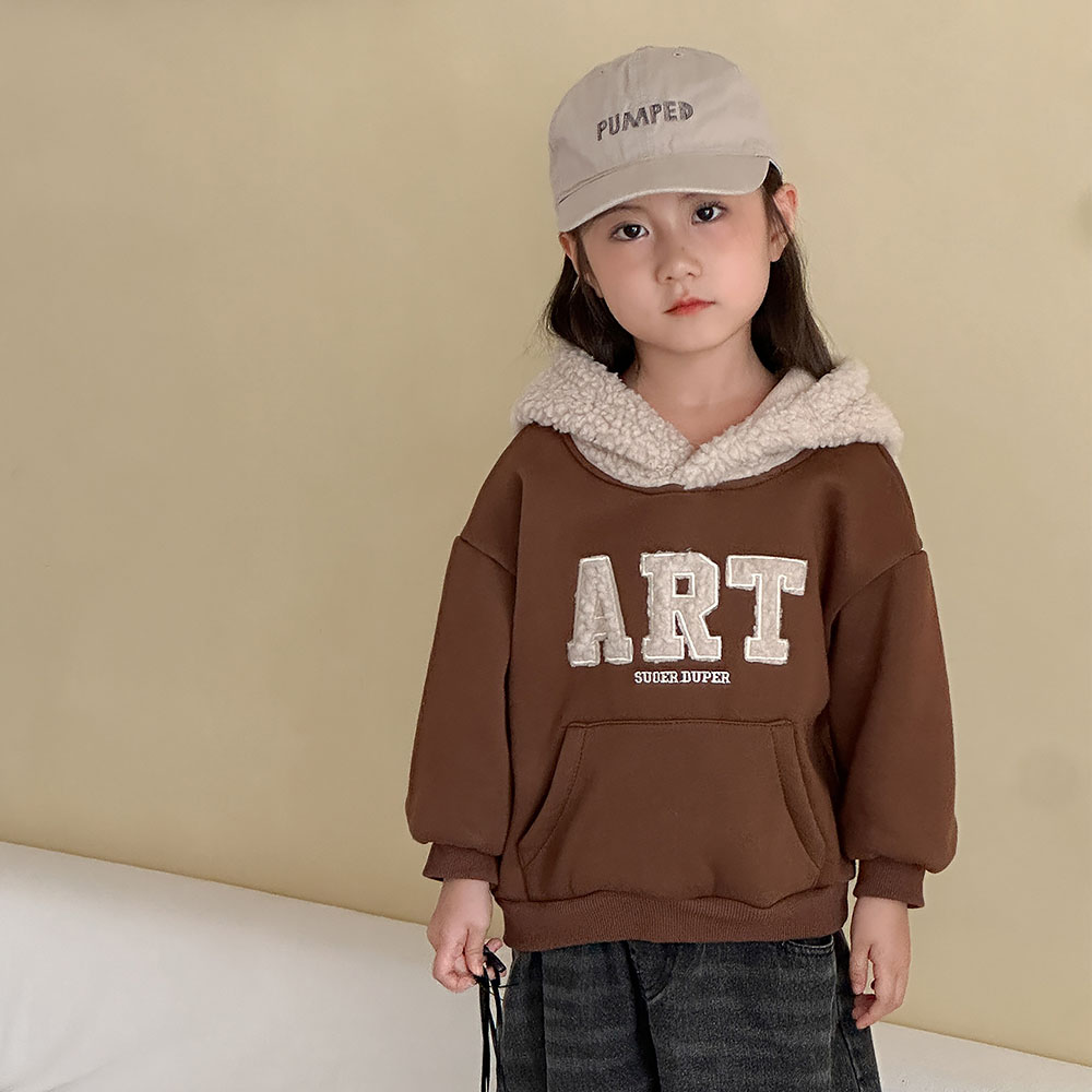 스타빈 뽀글아트 기모 포켓 후드티 27,420원