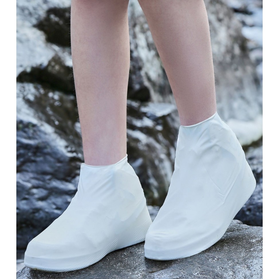 [바잉꾸미]신발 방수커버 라텍스 미끄럼방지, 화이트, 2개 13,100원