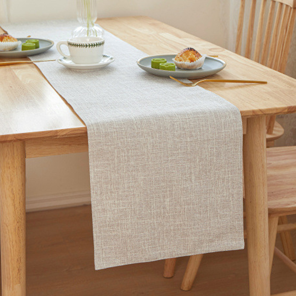 바른리빙 린넨 테이블러너, 베이지, 1개, 30 x 180 cm 18,250원