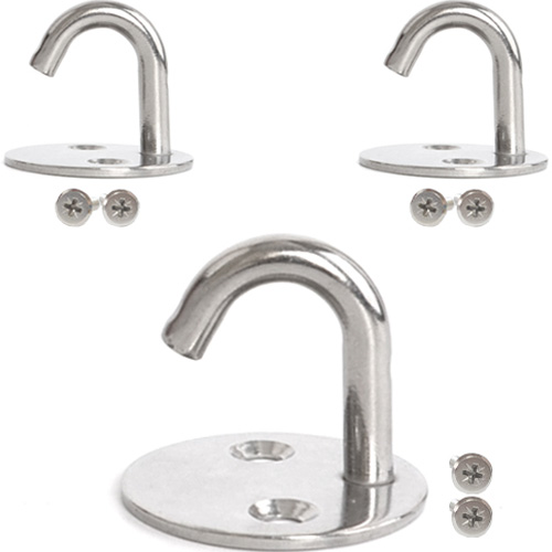 스텐 다용도걸이 J형 대, 실버, 3개 11,100원