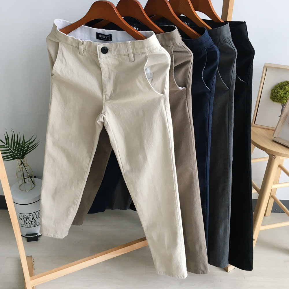 [일칠사] 남자 빅사이즈(28-40) 스판 편한 밴딩 면 바지 슬랙스 치노 팬츠 31,800원