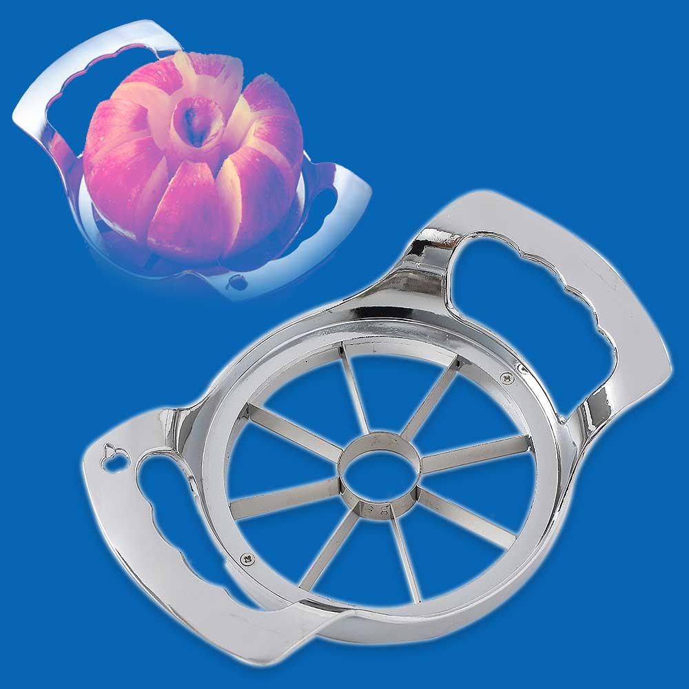 손잡이 과일 슬라이스 컷팅기 17x11x4cm (8등분), 1개 12,400원