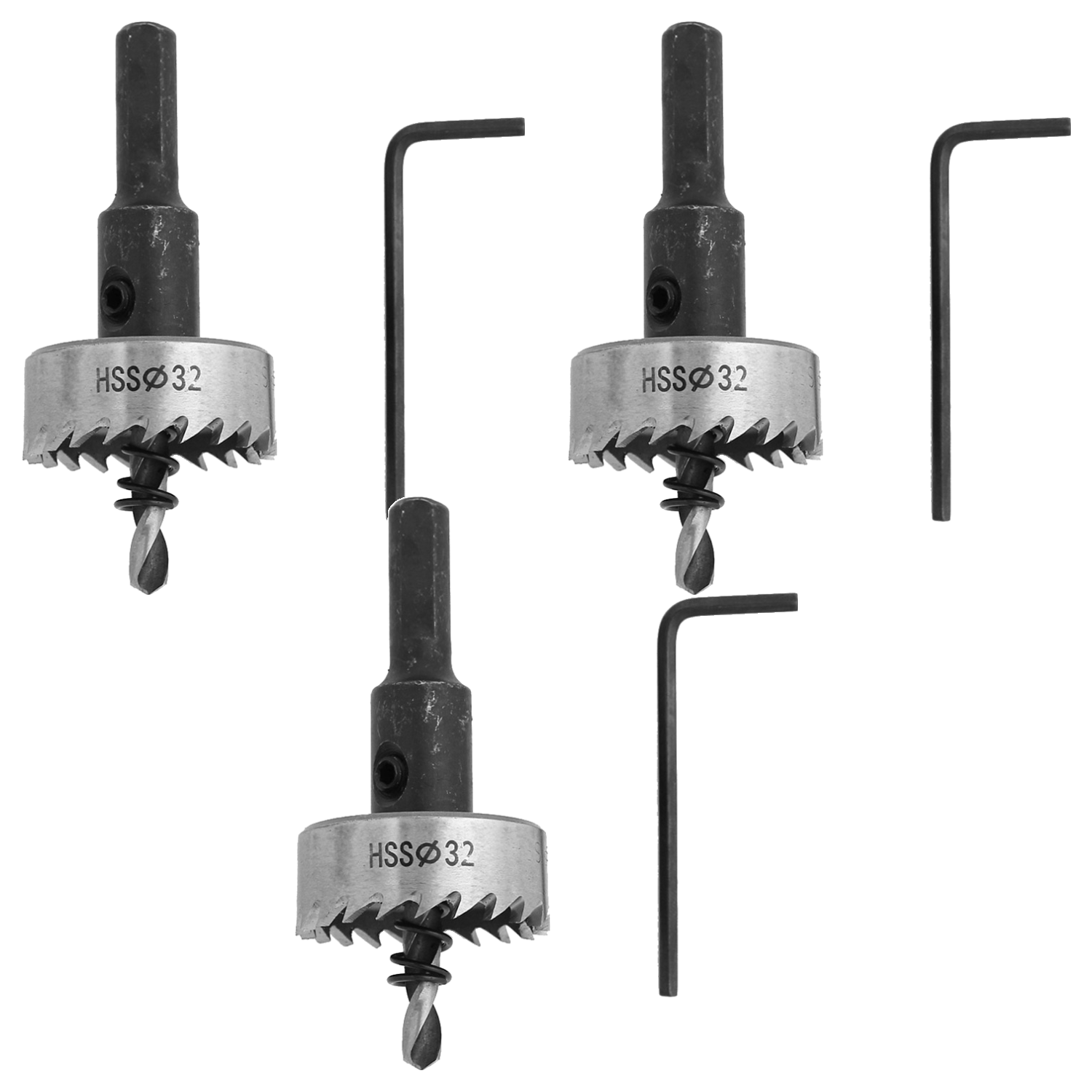 HSS 철공용 홀커터 홀쏘 32mm, 3개 21,890원