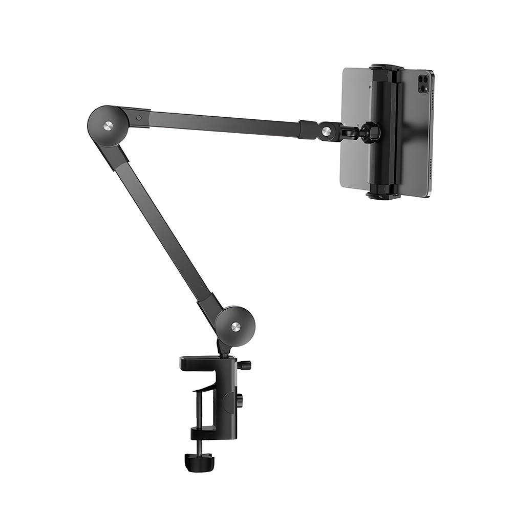 슬로 프리앵글 침대 핸드폰 태블릿 거치대 휴대폰 책상 아이패드 자바라 스탠드 아이폰거치대, 1개, 블랙 29,800원