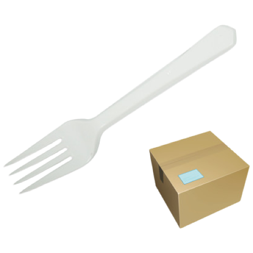 15.5cm 일회용포크 위생포크 개별포장 화이트 1봉(100개입), 1개 60,000원