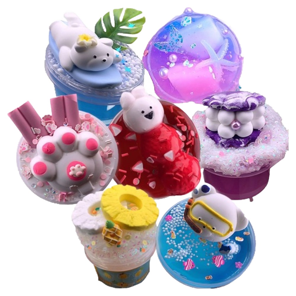 에밀리슬라임 대용량 수제 슬라임 7종 세트, 랜덤 발송, 250g, 1세트 59,800원