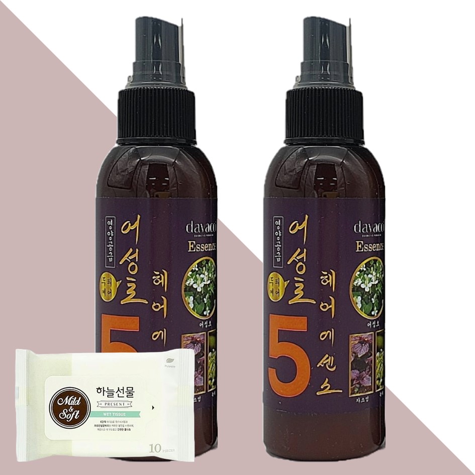 꽃을든남자 헤어케어시스템 헤어 코팅 에센스 100ml 2개(+하늘선물 물티슈 10매) 10,020원