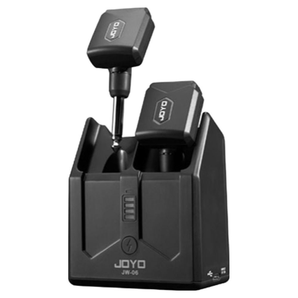조요 JOYO JW-06 일렉기타 베이스기타 블루투스 무선 기타 시스템 58GHz 디지털 송신기 및 리시버 휴대용 충전 케이스 포함 135,000원